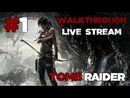 Tomb Raider прохождение игры - Часть 1: Прибрежный лес (100%) [LIVE]