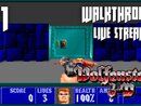 Wolfenstein 3D прохождение игры - Часть 1 [Ностальгическая Пятница #30 | LIVE]