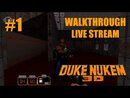 Duke Nukem 3D прохождение игры - Часть 1 [Ностальгическая Пятница #17 | LIVE]