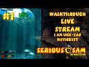 Serious Sam Revolution: Bright Island прохождение игры - Часть 1 (I Am Ugh-Zan Difficulty) [LIVE]