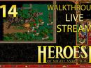 Heroes of Might and Magic III прохождение игры - Игра с огнем #3 [LIVE]