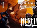 Heretic прохождение игры - Часть 1 [Ностальгическая Пятница #41 | LIVE]