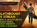 SERIOUS SAM 4 прохождение игры - Часть 1 [TOURIST | MULTI x11 | STR 400% | W/O MEDS, ARMS | LIVE]