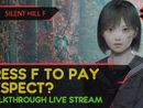 SILENT HILL F прохождение игры - Часть 1: PRESS F TO PAY RESPECT? [LIVE]