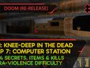 E1M7: COMPUTER STATION - DOOM (RE-RELEASE) [UV | PISTOL START | ALL SECRETS, ITEMS, KILLS]