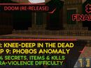 E1M8: PHOBOS ANOMALY (FINAL E1) - DOOM (RE-RELEASE) [UV | PISTOL START | ALL SECRETS, ITEMS, KILLS]