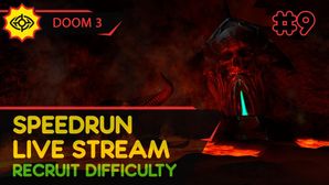 DOOM 3 SpeedRun - БЫСТРОЕ ПРОХОЖДЕНИЕ ТРЕТЬЕЙ ЧАСТИ! #9 [LIVE]