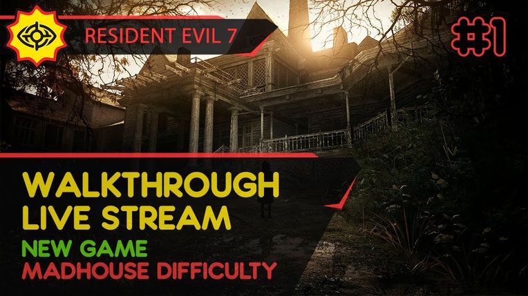 RESIDENT EVIL 7 прохождение игры - Часть 1: ПОХАРДКОРИМ НЕМНОЖК? [MADHOUSE | LIVE]