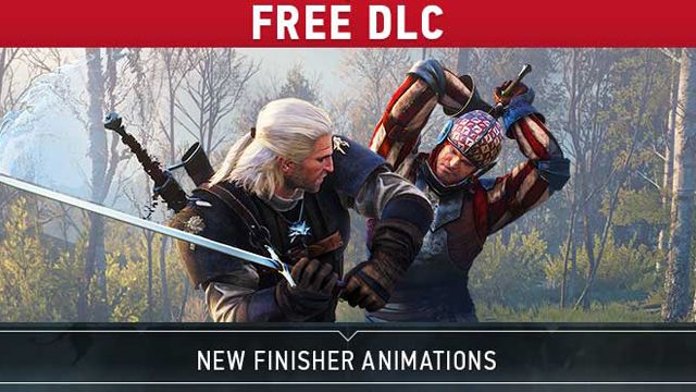 В свежем бесплатном DLC для The Witcher 3 появились новые приемы добивания